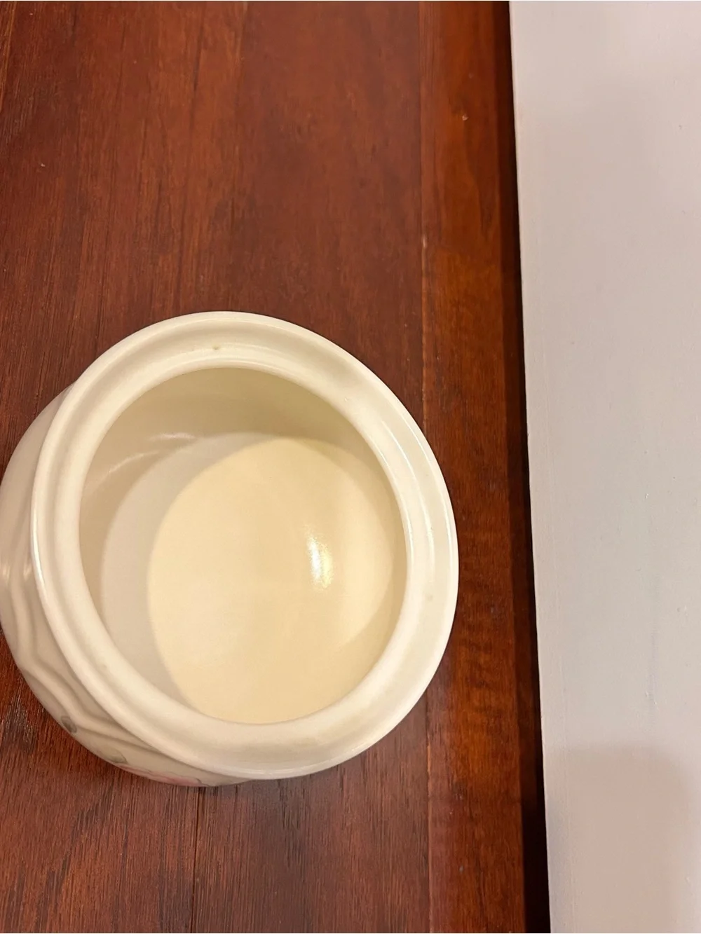 Vintage Pfaltzgraff Tea Rose Butter tub or spice/sugar tub and Lid